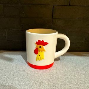 1964 holt -Howard coq rouge mug chicken-rooster